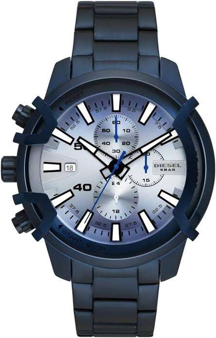 Men's Diesel Griffed Chronograph Only The Brave Watch DZ4596