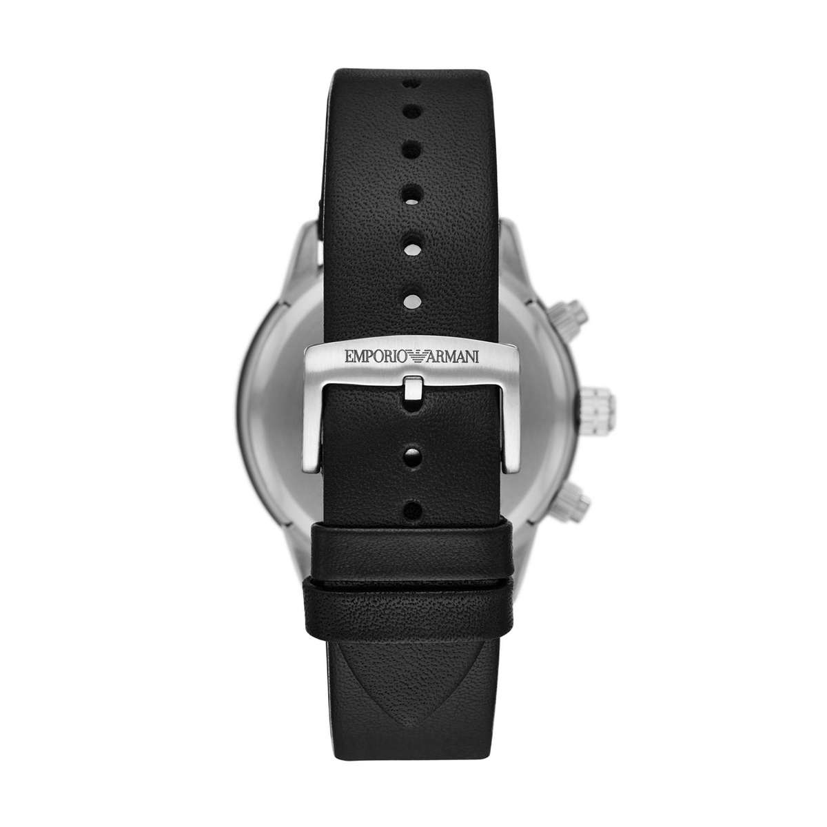 Emporio Armani Mario Leather Chronograph Watch AR11243 for Men
