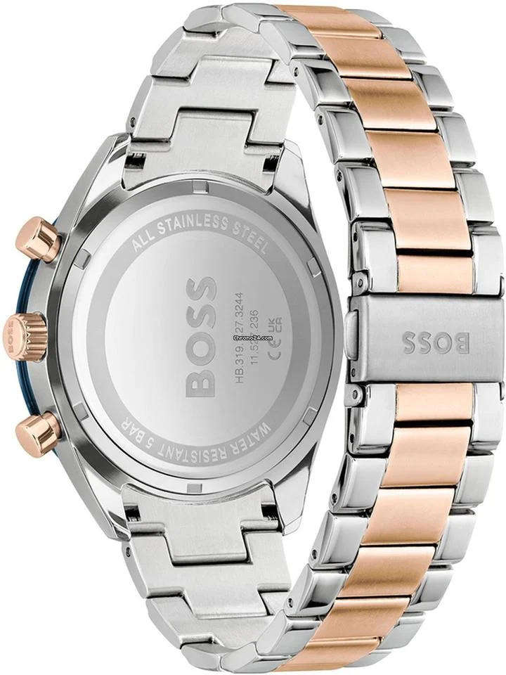 Mens Hugo Boss Santiago 2tone Chronograph Watch 1513937 ##BRAND NEW##
