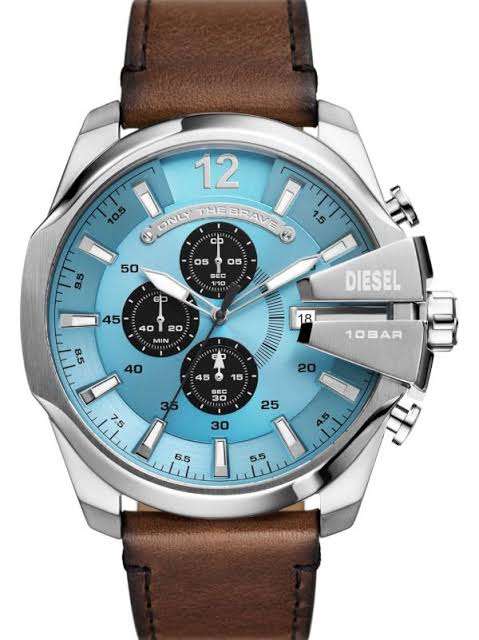Diesel Mega Chief Chronograph Blue Dial Watch DZ4657