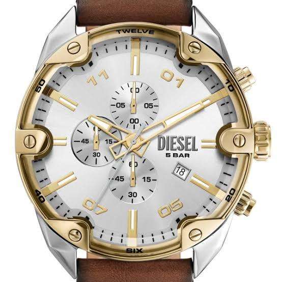 Men's Diesel Spiked Chronograph Watch DZ4665