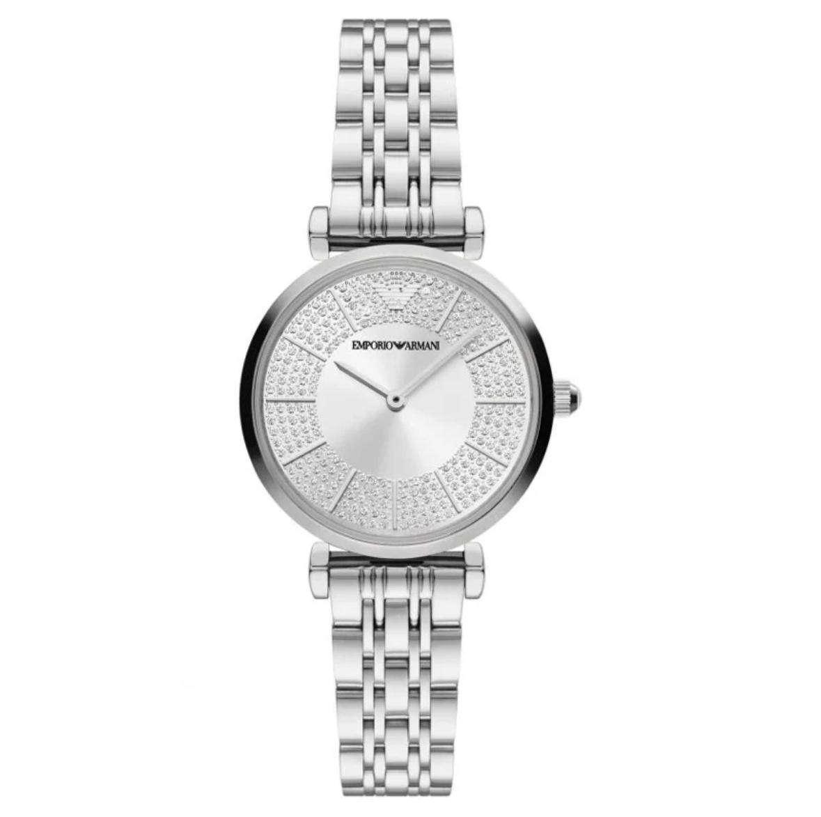 Ladies Emporio Armani Gianni T-Bar Watch AR11445