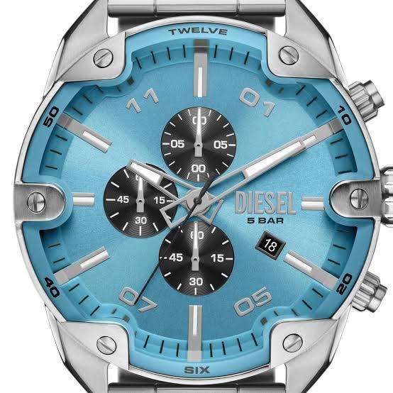 Men's Diesel Spiked Chronograph Watch DZ4655 ## Brand New ##