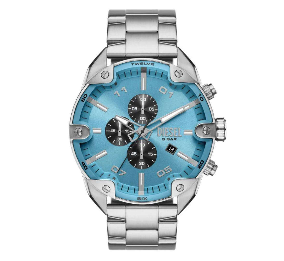 Men's Diesel Spiked Chronograph Watch DZ4655 ## Brand New ##