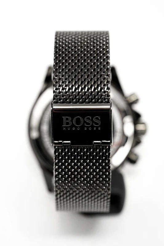 Men's Hugo Boss Ikon Grey Chronograph Watch 1513443