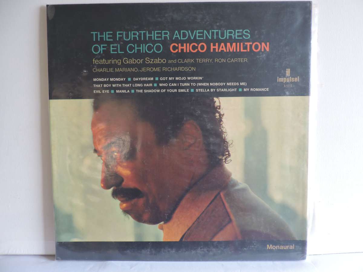 CHICO HAMILTON - THE FURTHER ADVENTURES OF EL CHICO - VG+/EX-