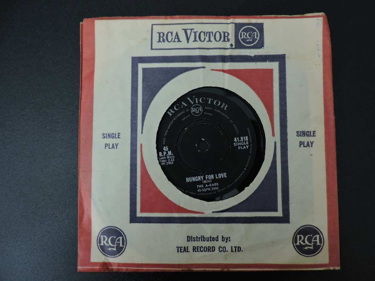 THE A-CADS - HUNGRY FOR LOVE - VG/VG