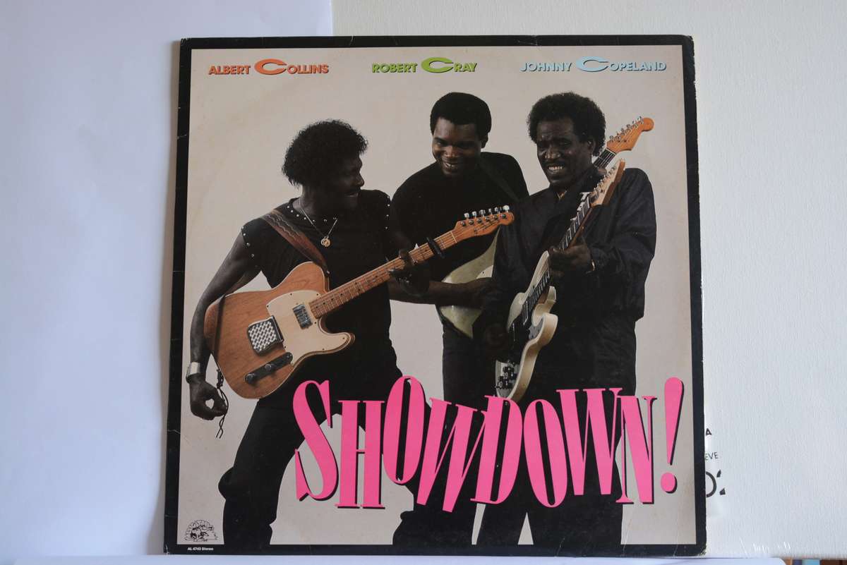 SHOWDOWN - ALBERT COLLINS, ROBERT CRAY, JOHNNY COPELAND - VG/VG+