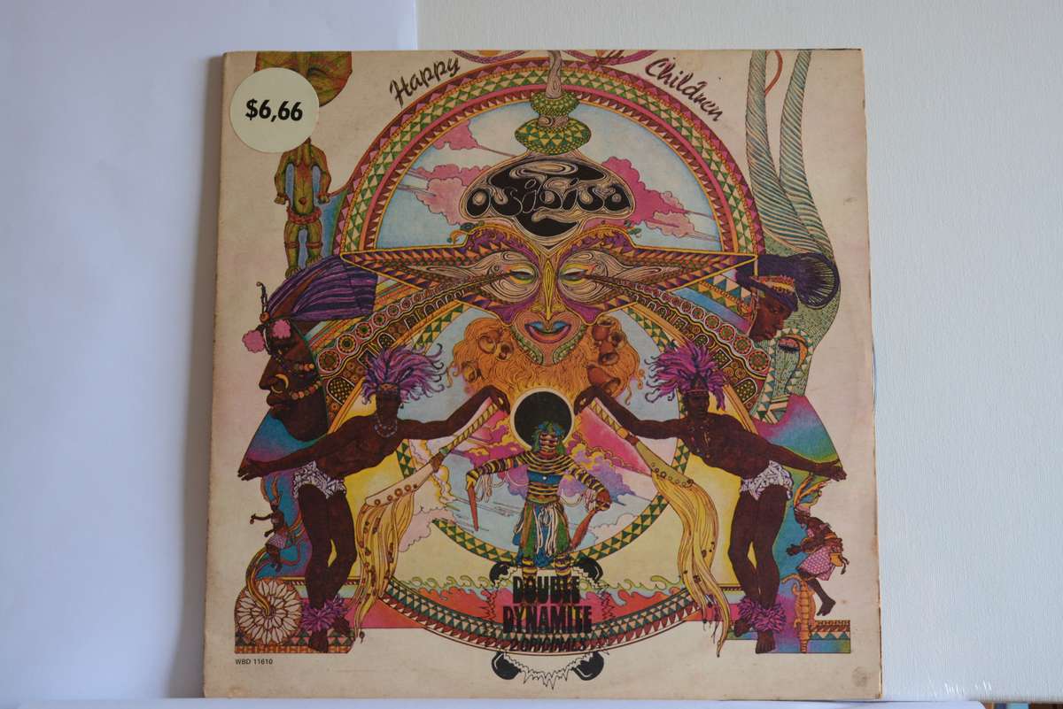 OSIDISA - HAPPY CHILDREN - OSIBIROCK - VG+/EX/EX