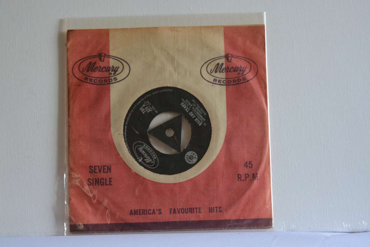 APHRODITES CHILD - RAIN AND TEARS - DONT TRY TO CATCH A RIVER - VG+/VG+