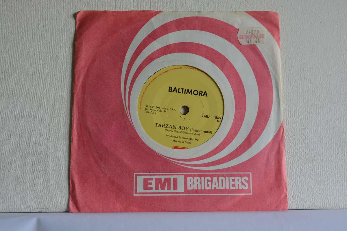 BALTIMORA - TARZAN BOY -VG+/EX