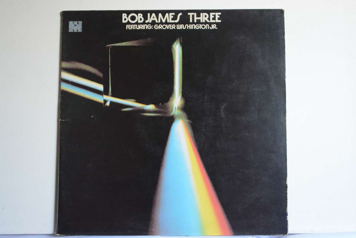 BOB JAMES - THREE - FEATURING GROVER WASHINGTON JR. - VG+/EX-