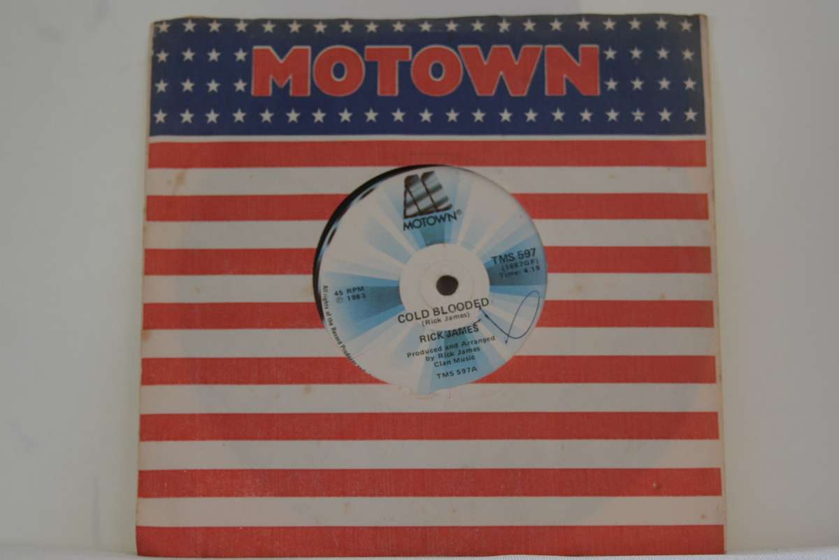 RICK JAMES - COLD BLOODED - VG+/VG+