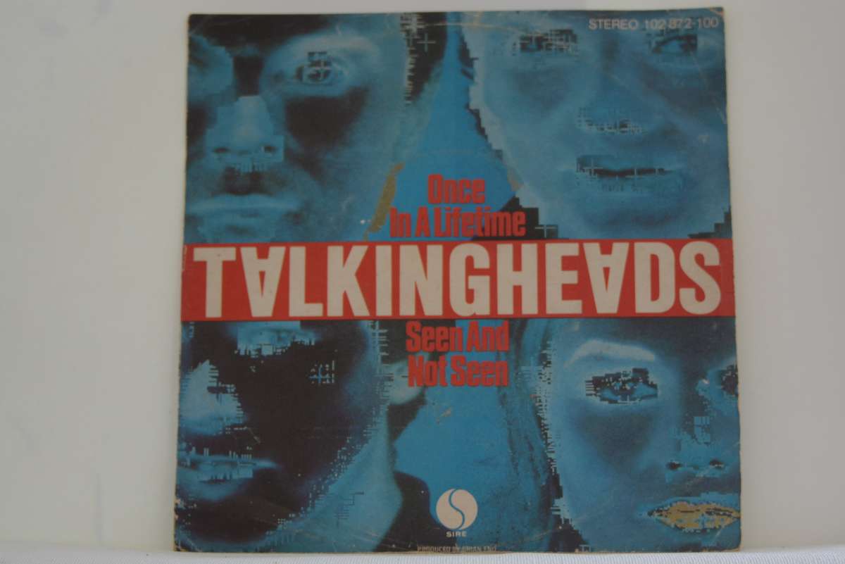 TALKING HEADS - ONCE IN A LIFETIME - VG/EX-