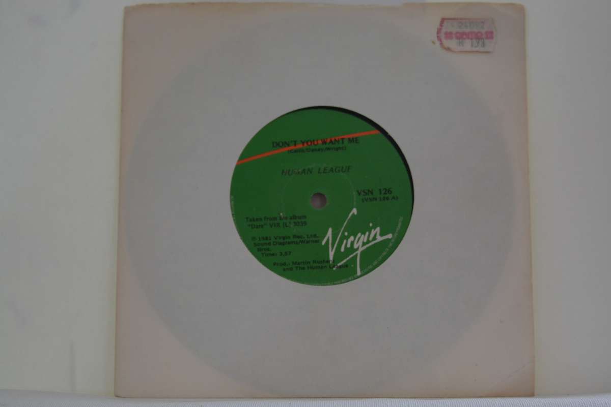 HUMAN LEAGUE - DON'T YOU WANT ME - VG+