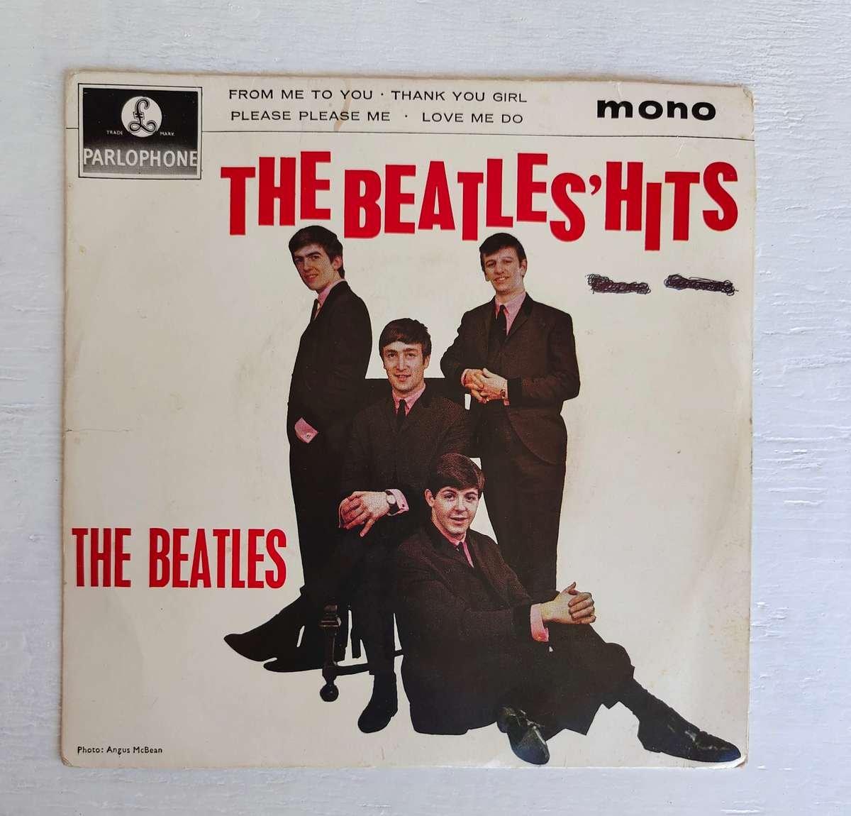 THE BEATLES - HITS - VG/VG+