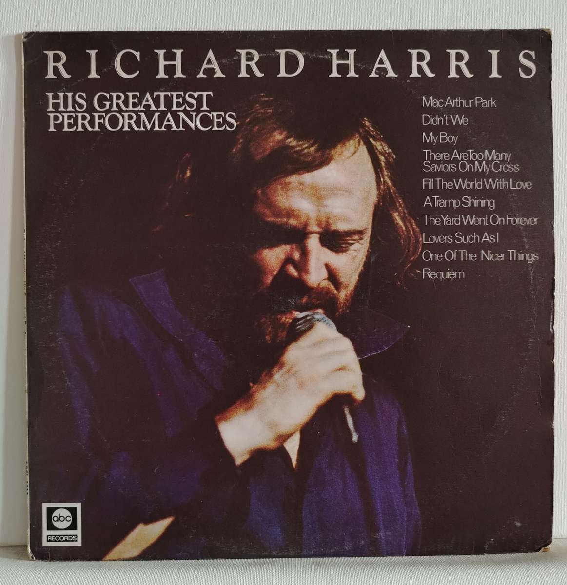 RICHARD HARRIS - HIS GREATEST PERFORMANCES -VG/EX