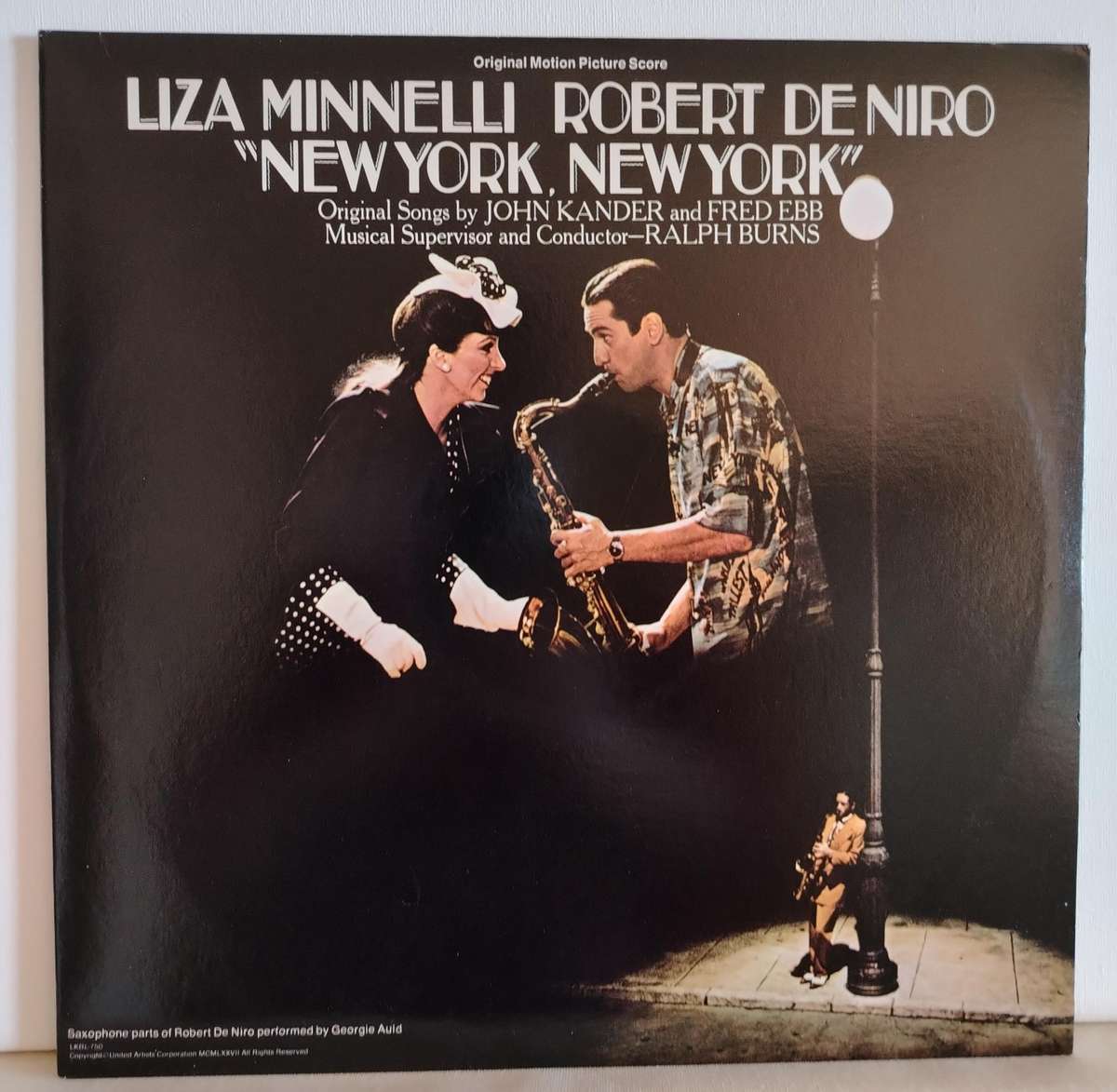 LIZA MINELLI  ROBERT DE NERO - NEW YORK NEW YORK - ORIGINAL MOTION PICTURE SOUNDTRACK - VG+/EX/EX