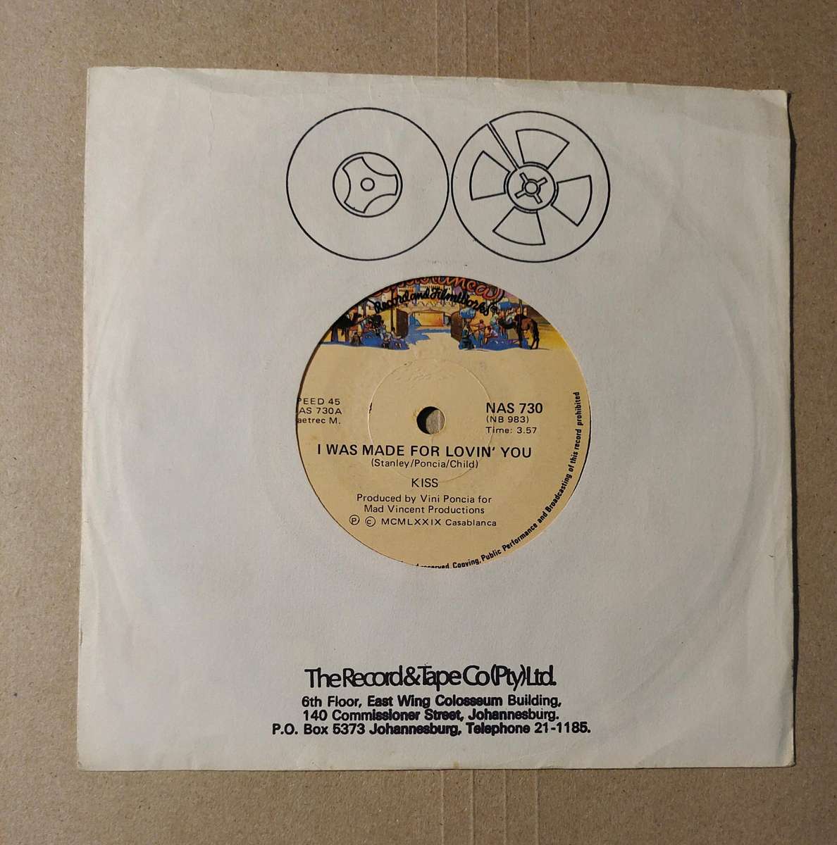 KISS - I WAS MADE FOR LOVIN' YOU - EX-