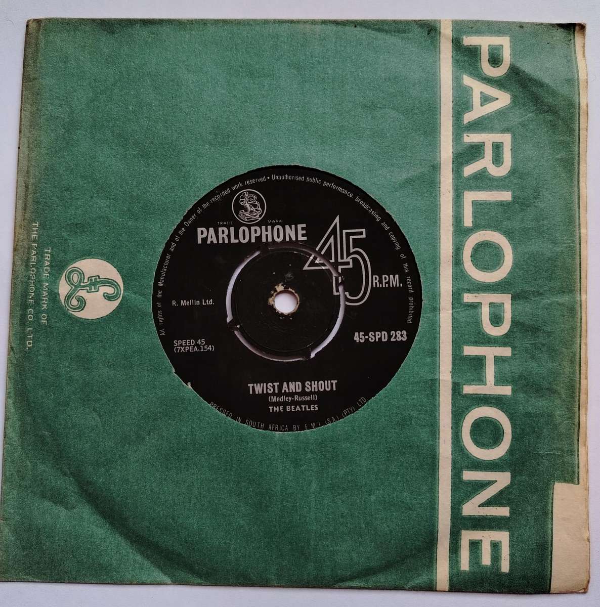 THE BEATLES - TWIST AND SHOUT - VG/VG