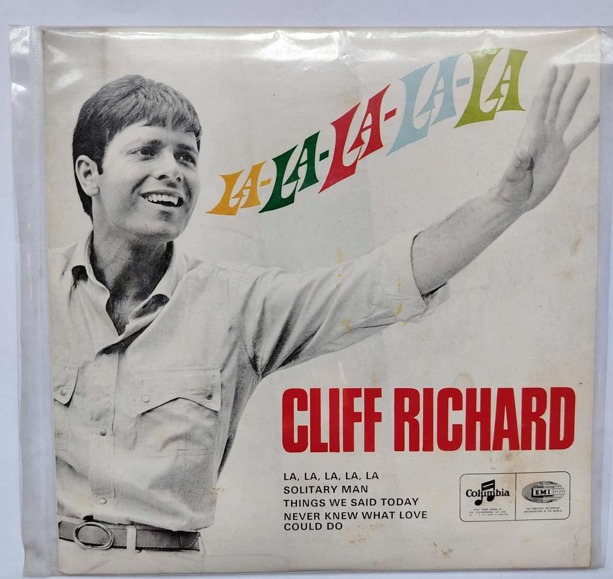 CLIFF RICHARD - LA-LA-LA-LA-LA  - EX-/EX-