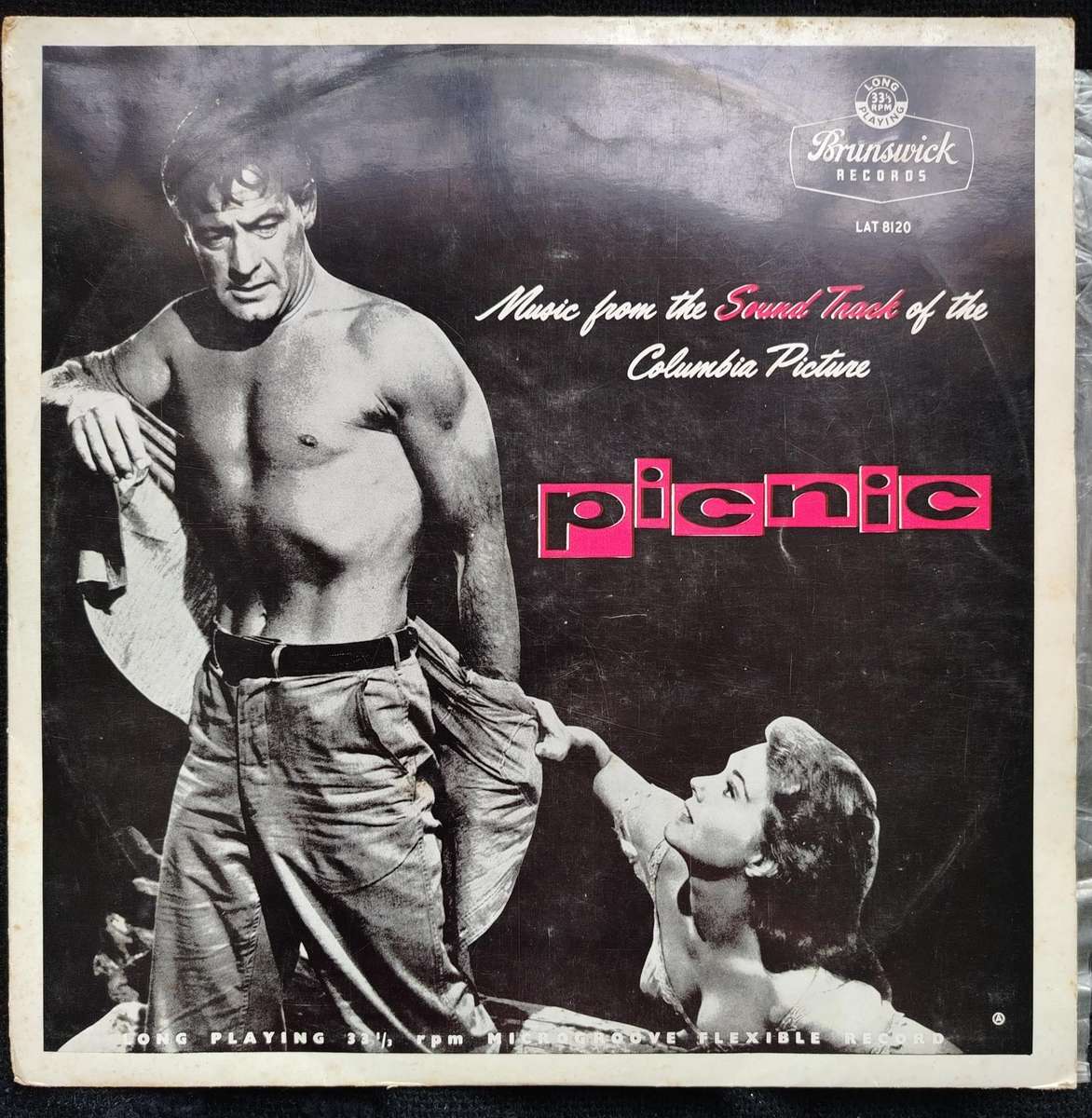 PICNIC - MUSIC FROM THE SOUNDTRACK OF THE ORIGINAL MOTION PICTURE - VG/EX