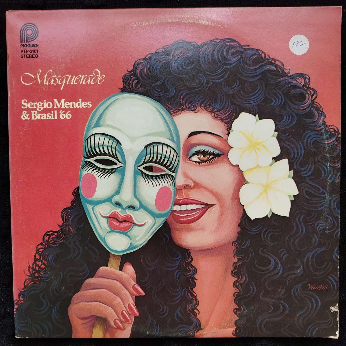 SERGIO MENDES AND BRAZIL '66 - MASQUERADE - VG+/EX/EX/