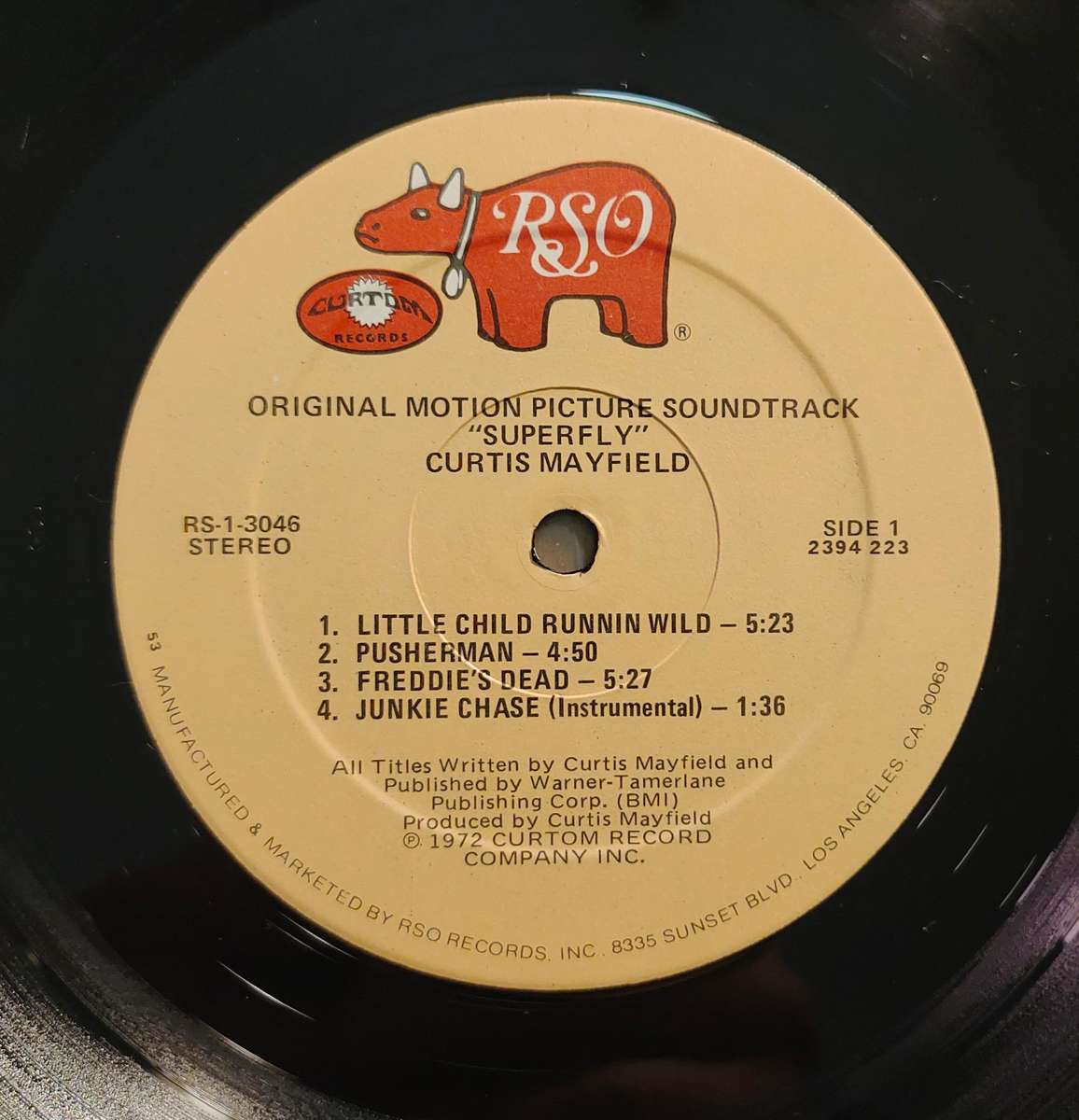 CURTIS MAYFIELD - SUPER FLY - VG+/EX