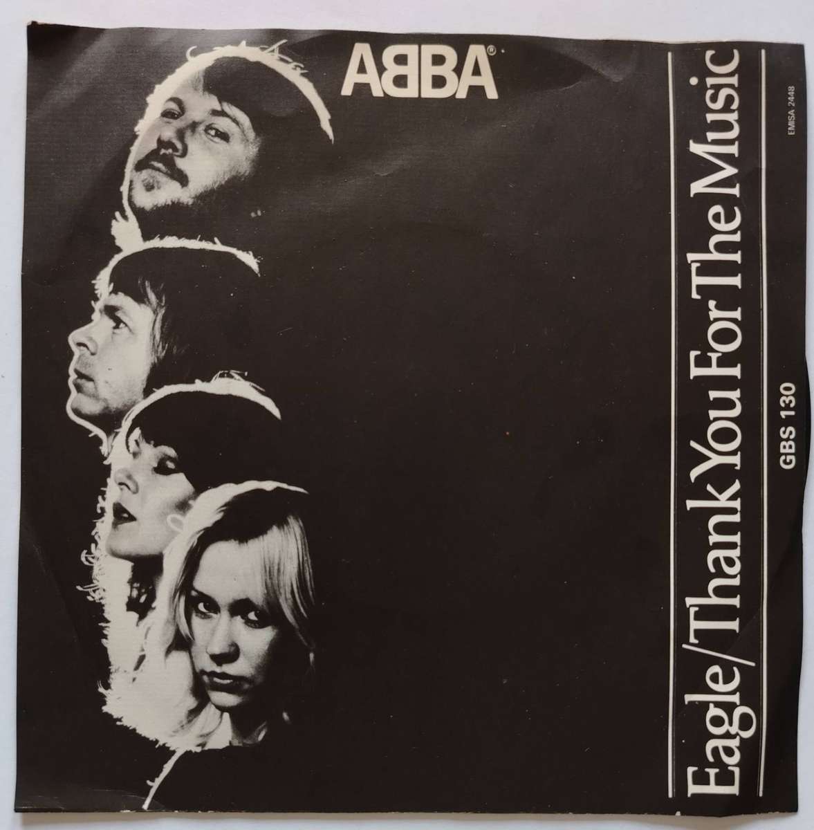 ABBA - THANKYOU FOR THE MUSIC / EAGLE - VG+/EX-