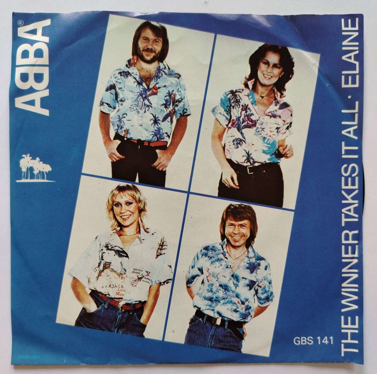 ABBA - THE WINNER TAKES IT ALL -VG+/EX
