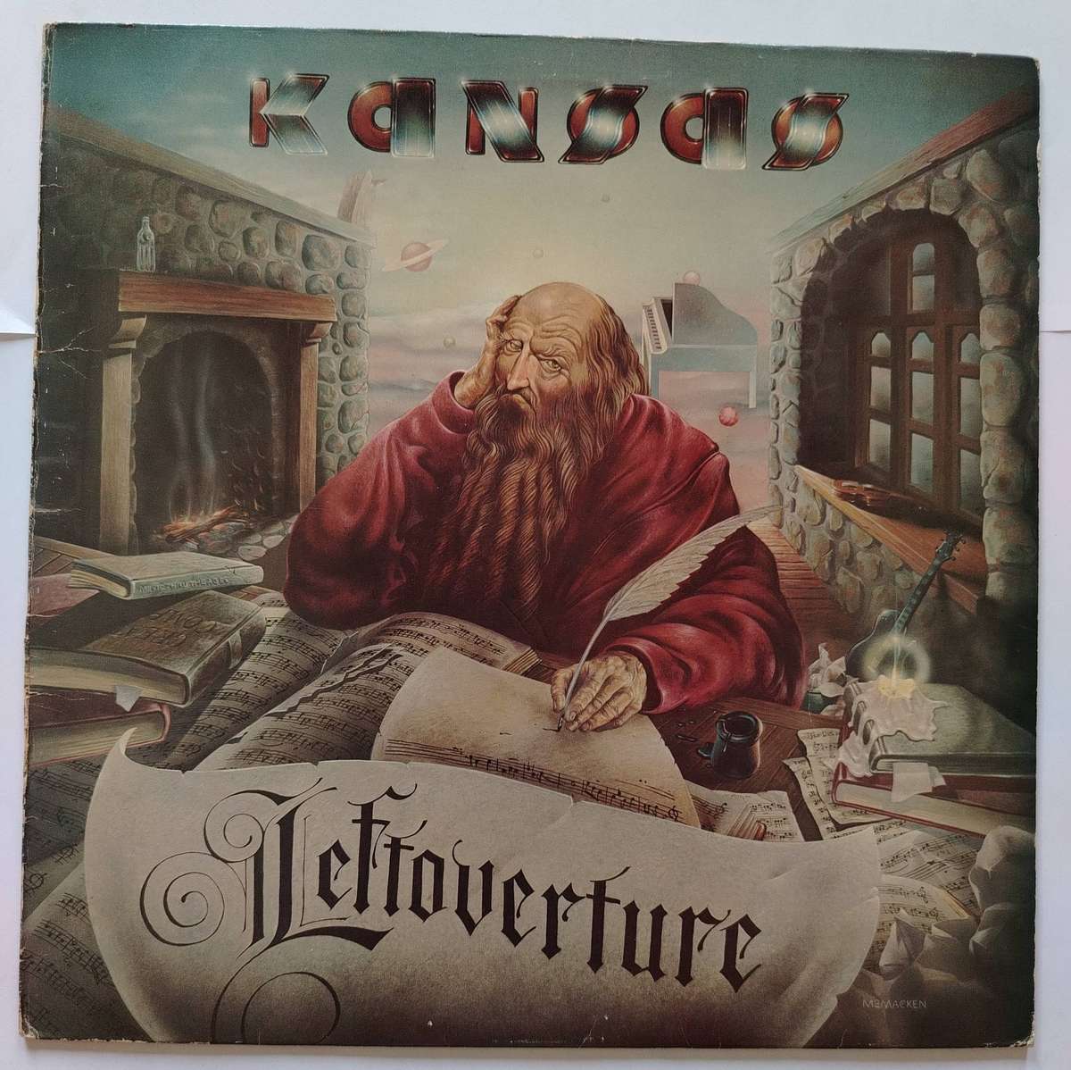 KANSAS - LEFT OVERTURE - VG/EX-