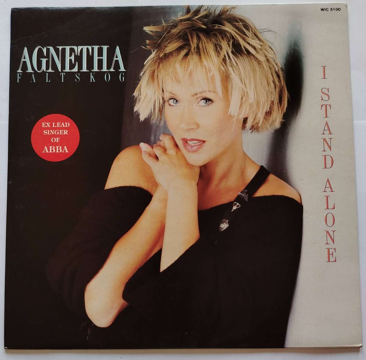 AGNETHA FALTSKOG - I STAND ALONE - VG+/EX-