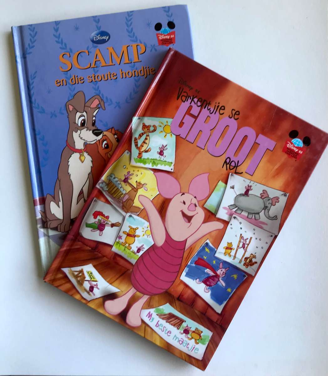 Disney se Scamp en die stoute hondje & Varkentje se groot rol