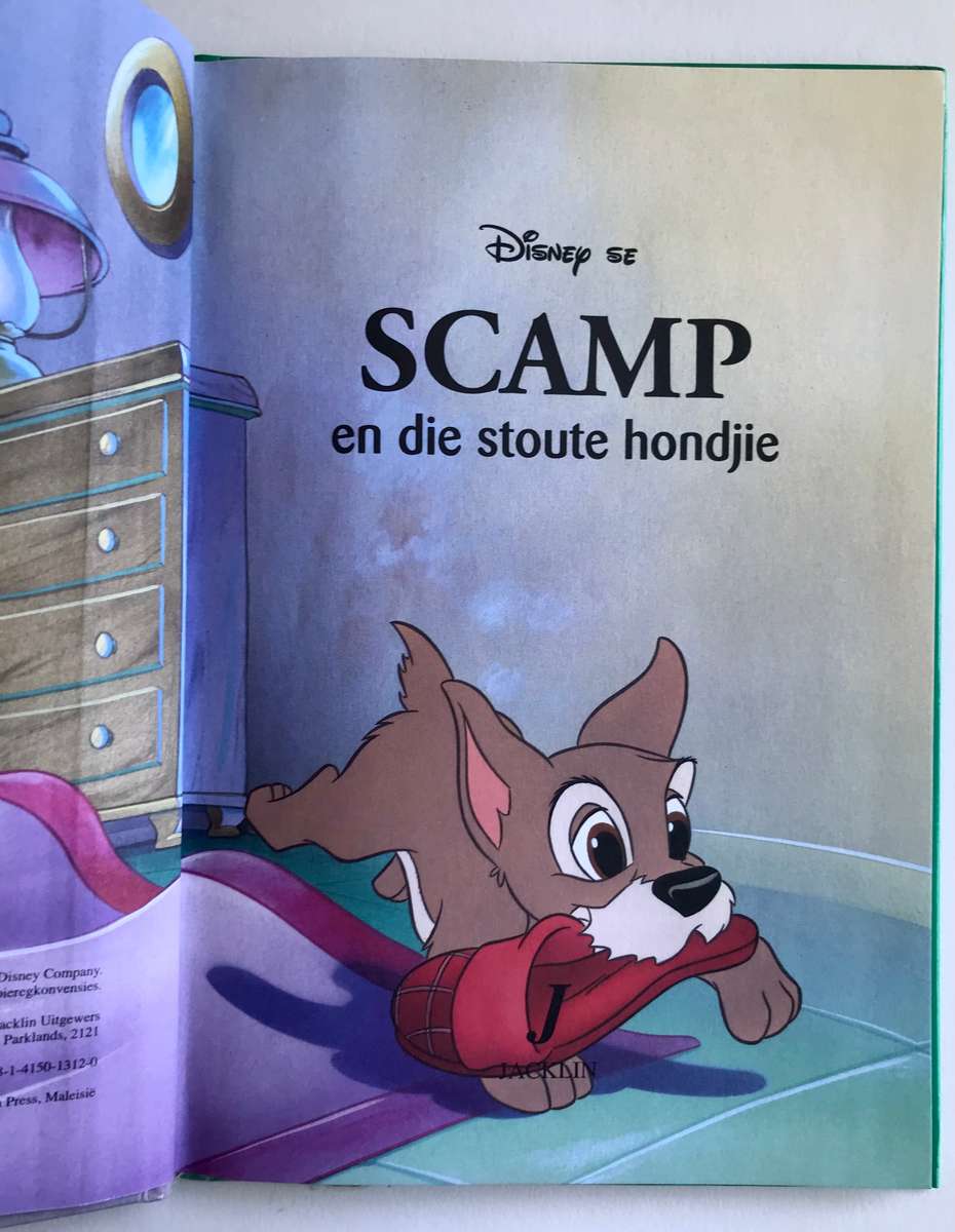 Disney se Scamp en die stoute hondje & Varkentje se groot rol