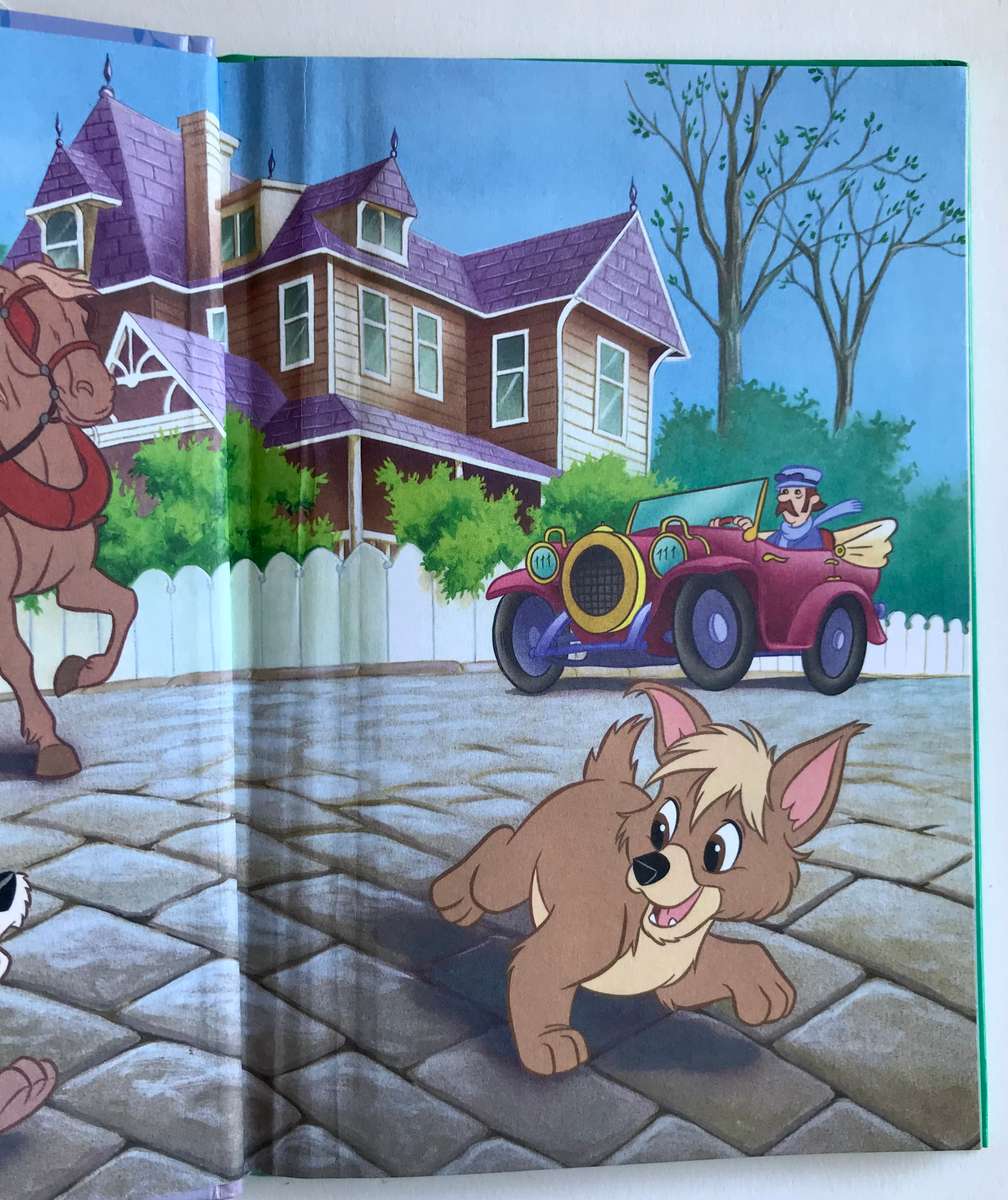 Disney se Scamp en die stoute hondje & Varkentje se groot rol