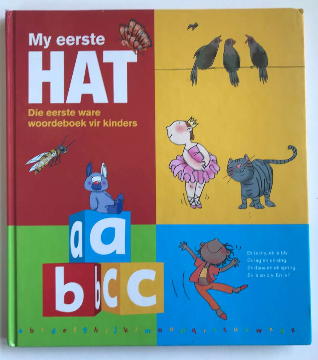 My eerste HAT. Die eerste ware woordenboek vir kinders.