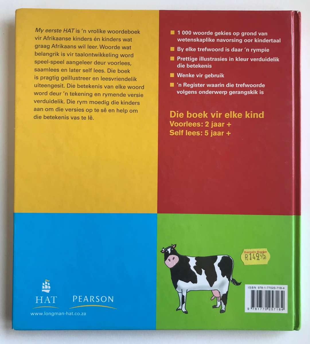 My eerste HAT. Die eerste ware woordenboek vir kinders.