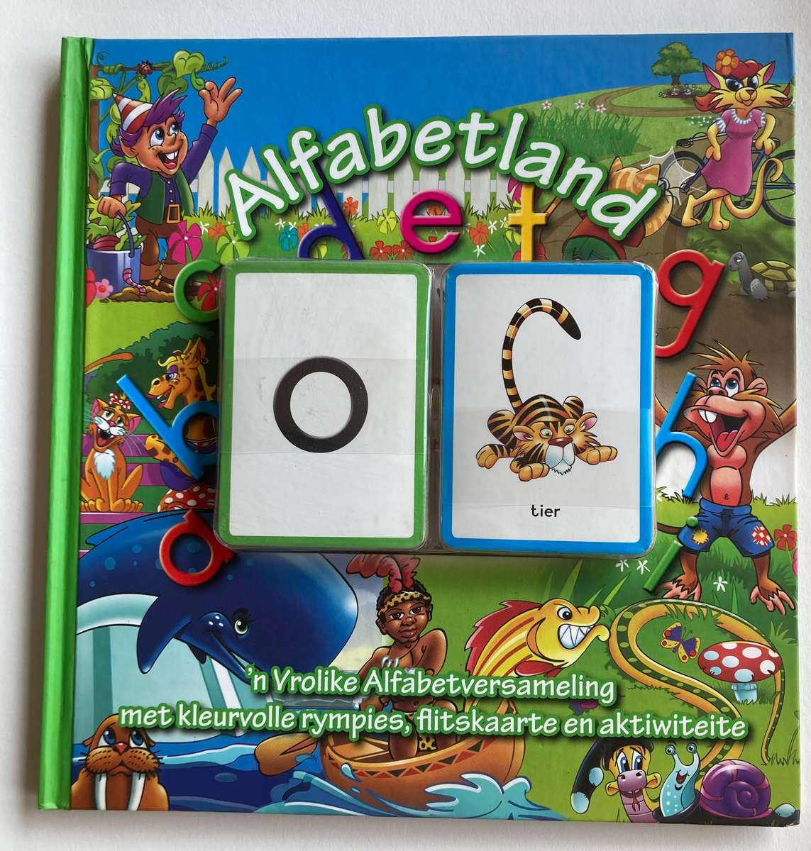 Alfabetland - Flitskaarte En Aktiwiteits Boek (Afrikaans, Gemengde media produk))