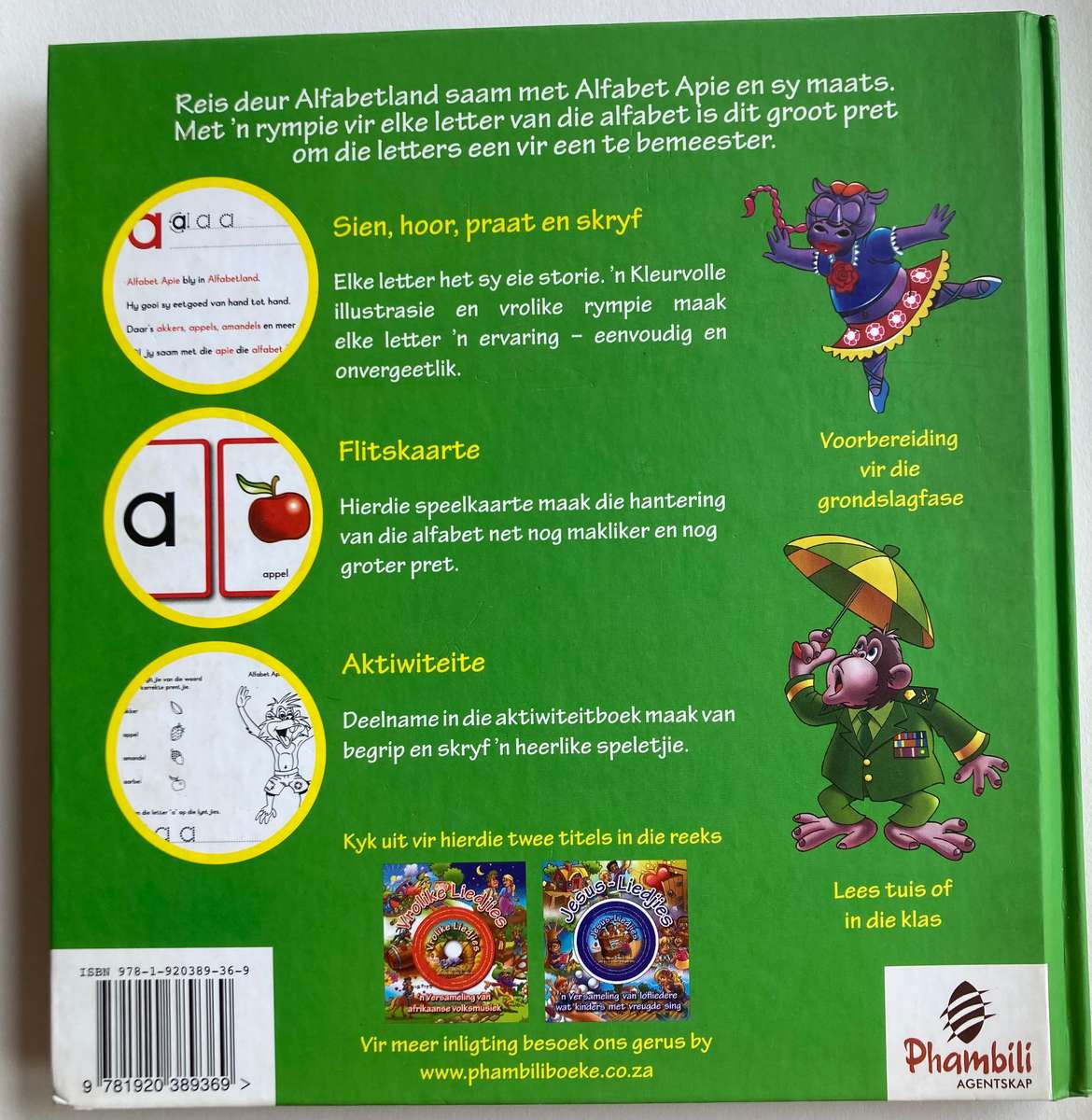 Alfabetland - Flitskaarte En Aktiwiteits Boek (Afrikaans, Gemengde media produk))