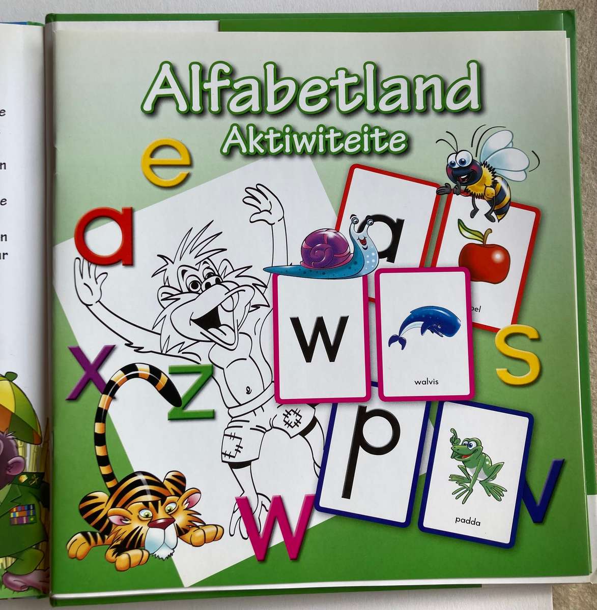 Alfabetland - Flitskaarte En Aktiwiteits Boek (Afrikaans, Gemengde media produk))