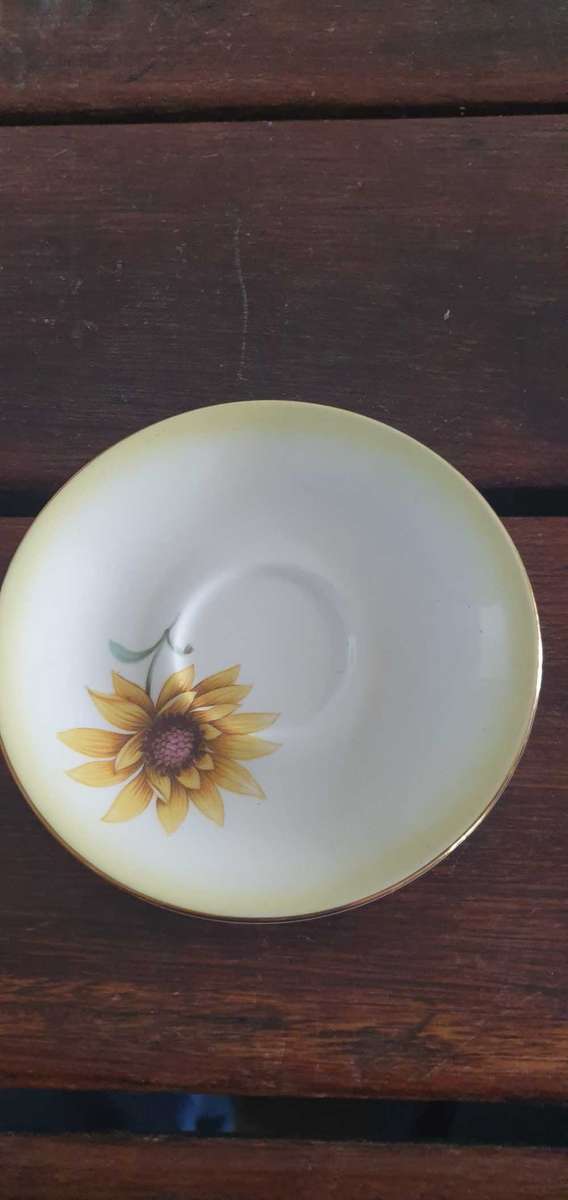 Royal Albert Sunflower Cup and Saucer Set