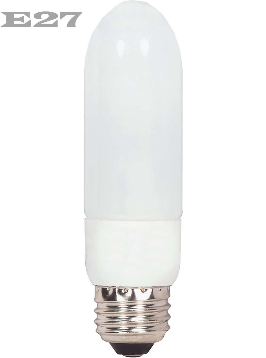 LED Candle Design Light Bulbs with a Clear Lens Cover / Diffuser in Cool White. Collections Allowed.