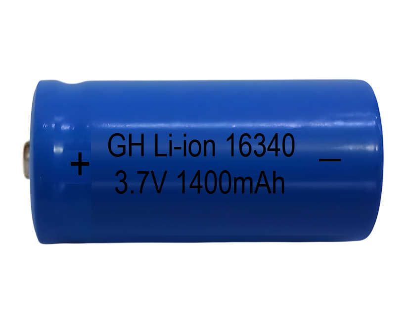 16340 CR123A 3.7V 1400mAh Rechargeable Li-ion Batteries. Brand New Products. Collections Are Allowed
