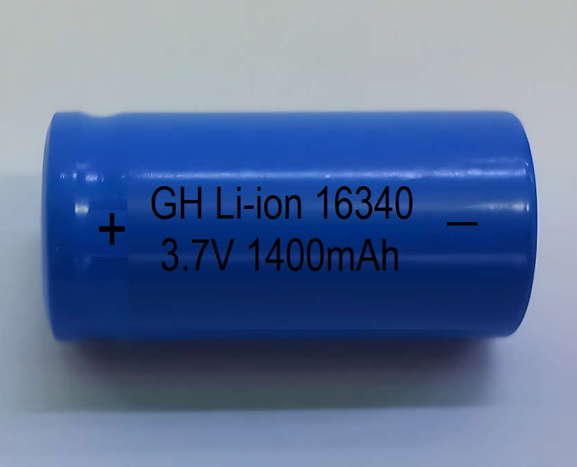 16340 CR123A 3.7V 1400mAh Rechargeable Li-ion Batteries. Brand New Products. Collections Are Allowed