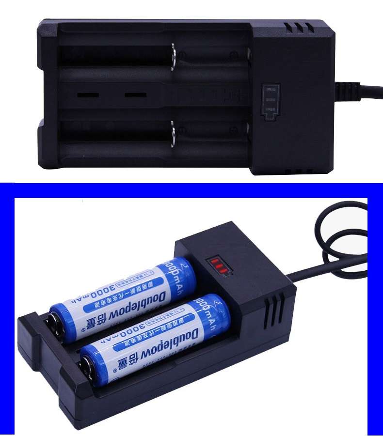 Smart Battery Chargers with Adjustable Open Double Channels. For Various Types. Collections Allowed.