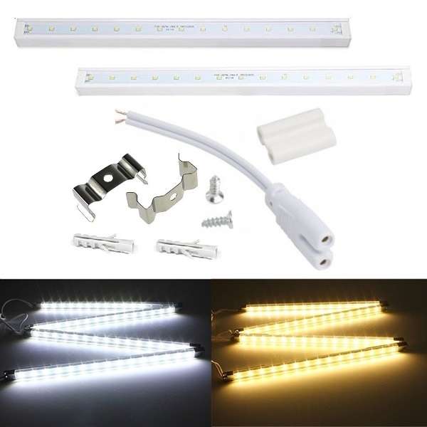 Soft Warm White LED Square Tube Lights 900mm 90cm 220V. Comes with Accessories. Collections Allowed.