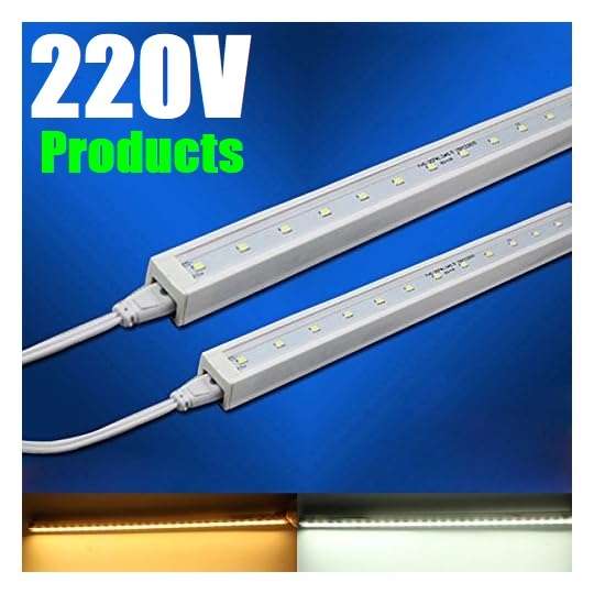 Soft Warm White LED Square Tube Lights 900mm 90cm 220V. Comes with Accessories. Collections Allowed.