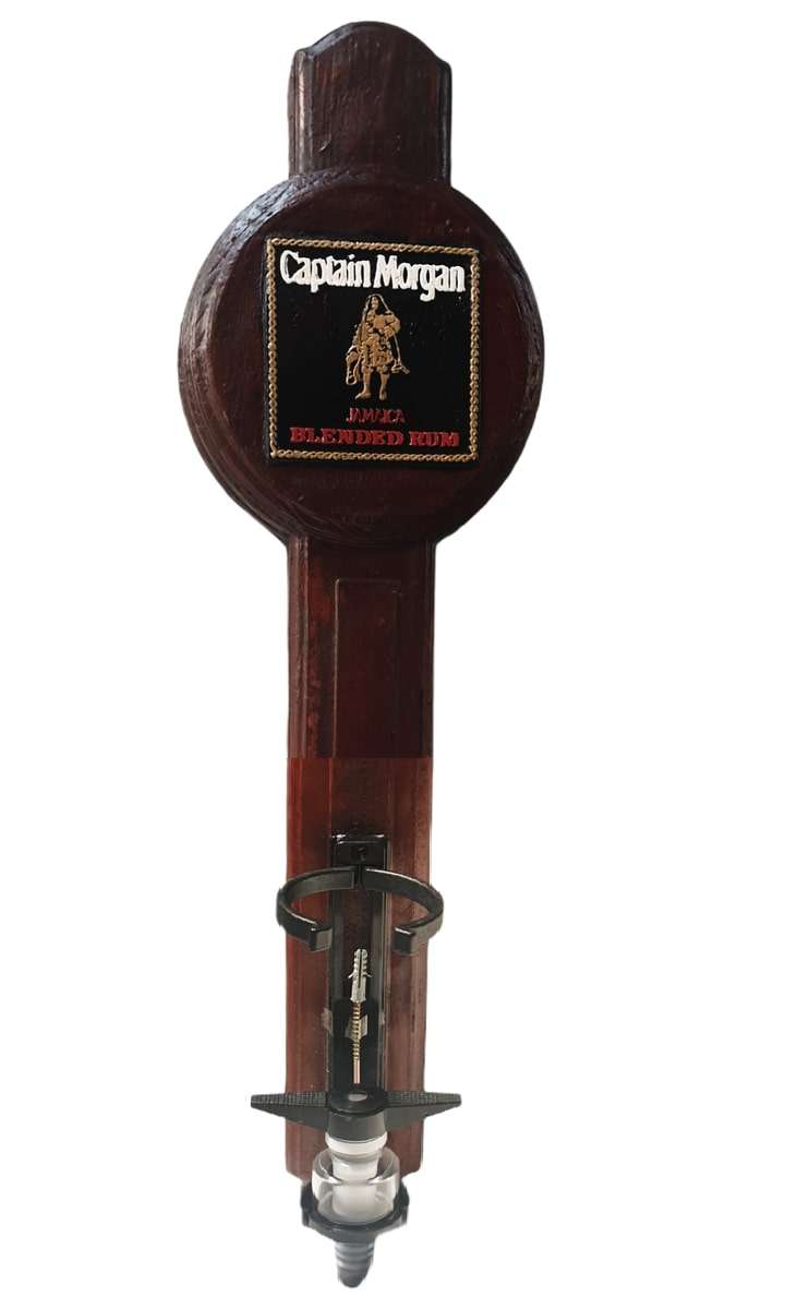 Liquor Dispensers: Captain Morgan Jamaican Rum with 1 Optic Kit. New Products. Collections Allowed.