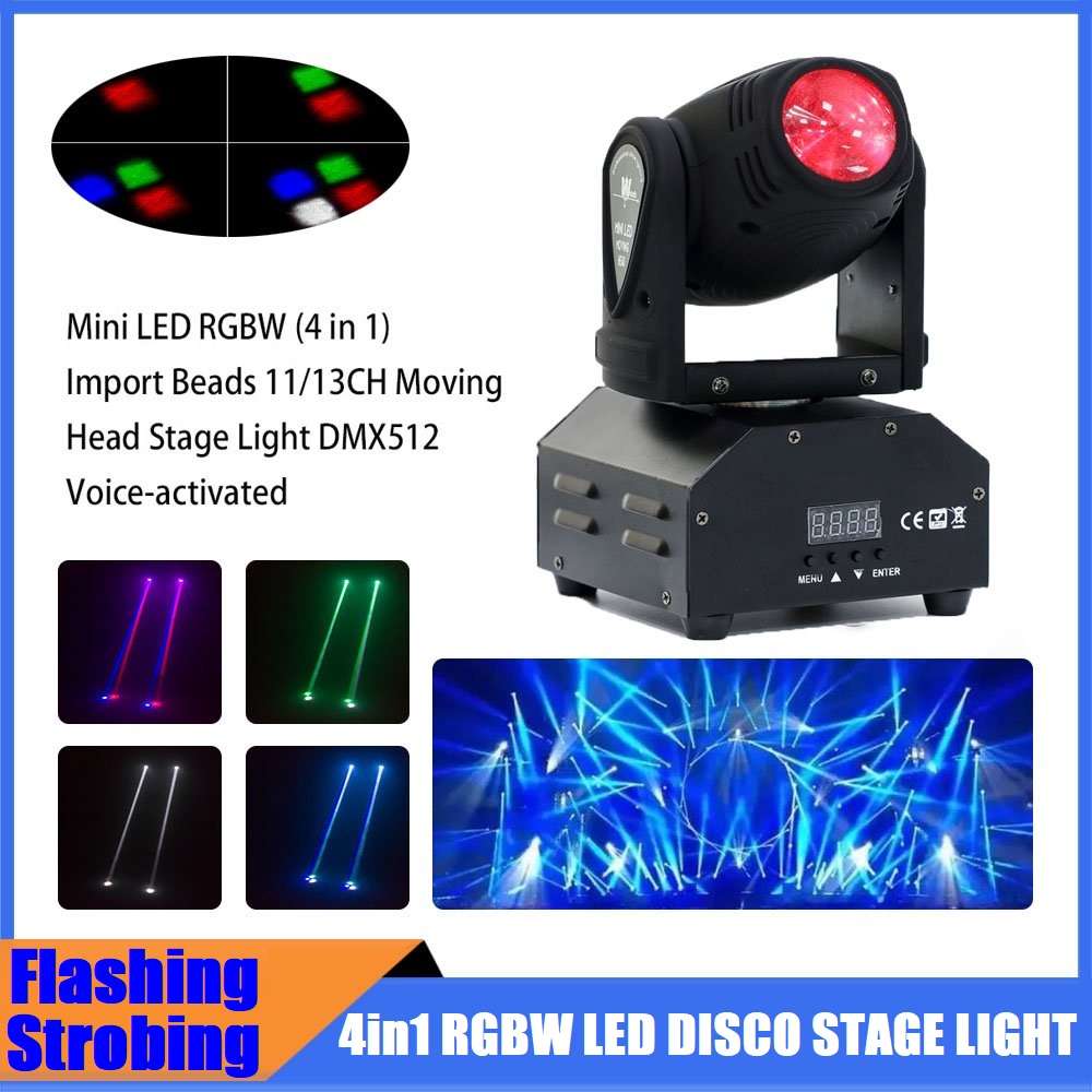 Professional Disco Moving Head Light DMX512 Stage Light, DJ Party Light. Collections Are Allowed.