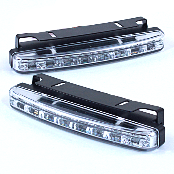 LED DayTime Running Lights For Vehicles. Bumper / Grille / Fog LED DTRL DC9~32V. Collections Allowed